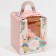 Capcake box, confectionery packaging, 1 cell "for you", 9 x 9 x 11 cm