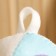 Banch hat for a nursery with an application of the Lylak mermaid, felt