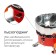 Gas "fan", portable, small
