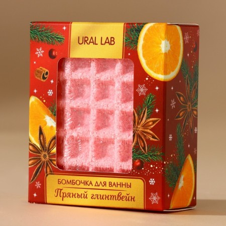 Bambo for a bath, 140 gr, the aroma of spicy mulled wine, New Year-3