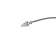 Bra "Amelia" 1x40W E27 chrome 25x11x24 cm.