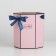 Folding hexagon "Poral pink", 17 × 14.8 × 19.5 cm