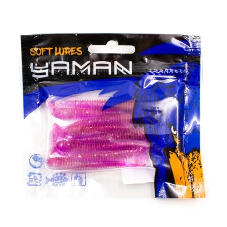 Vibro-tail Yaman Pro Betta, 5.1 cm, color #21-Magic Violet, packaging 8 pcs.-2