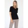 T-shirt with a V-neck, size 46