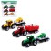 A set of inertial tractors "Farmer" with a trailer, 3 pieces