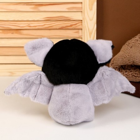 Soft toy "bat", 23 cm, black color-2