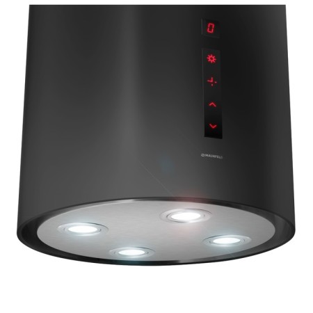 Maunfeld Lee Wall (Sensor) 39, designer, 1000 m3/h, 4 speeds, 38 cm, black-8