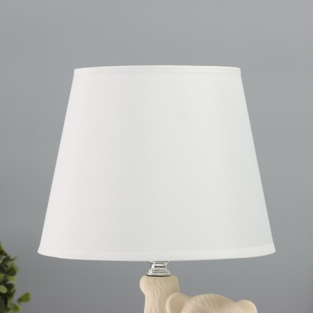 Table lamp "Misha" 1x40W E14 beige 19.5x19.5x36cm-2