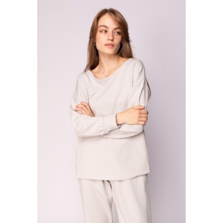 Pajama female "Bridget", size XL, color gray color-1