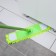 Mop for washing the floor is a flat share, a microfiber nozzle 38 × 8 cm, flexible edges, telescopic pen 80-120 cm