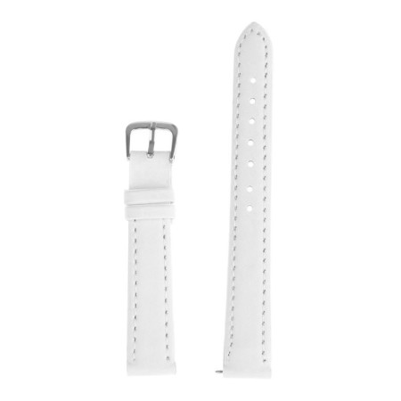 Solomon watch strap, 14 mm, genuine leather, L-18 cm, white-1