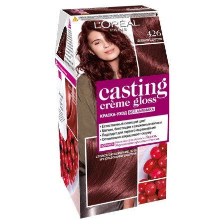 L’Oreal Casting Creme Gloss hair dye-carriage, without ammonia, shade 426 icy Sangria