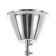 Bayerlux "Savoy" 4he14 40W chrome 55x55x50-110cm