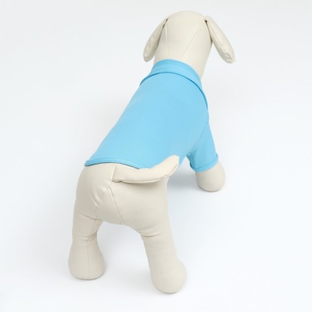 Animal T-shirt for animals, M (DS 30, OG 40, Osh 27 cm), Blue-2