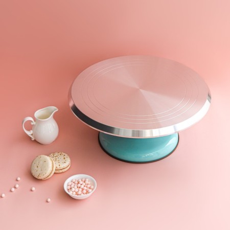 Cake stand rotating "azure", d = 31 cm, color mix-1