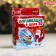 New Year's Christmas tree "New Year! Santa Claus with gifts "with 3D applique