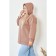 Feminine hoodies, size 60, brown color