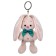 Soft toy-swindle toy "Bunny mi with a blue bow", 14 cm