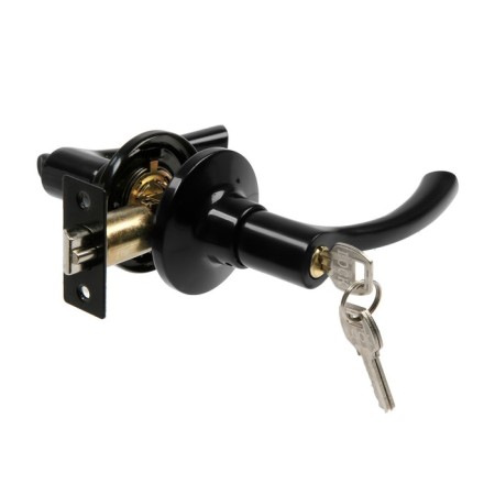 Stiling (fashion 3186), interior, latch, 3 keys, glossy color black-1