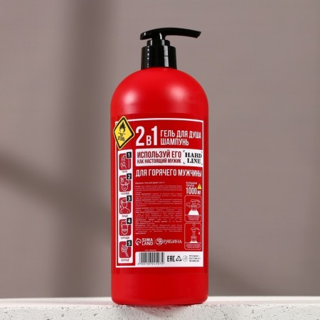 Shower gel in a bottle of fire extinguisher "stewing means", 1000 ml-2