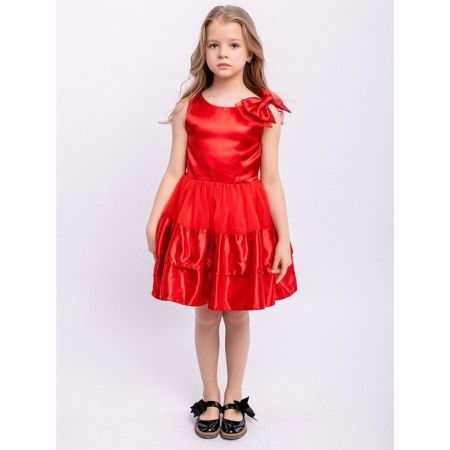 Dress "Sofia", height 110 cm, red color