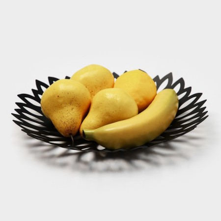 Fryer "Pion", 28.5 × 28.5 × 4.5 cm, black color-1
