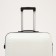 Big suitcase 28 ", lightning department, code castle, 4 wheels, white color