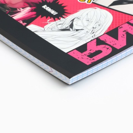 Substance notebook 48 sheets, A5 on the paper clip Block No. 1 “September 1: Anime Comic. Chimia”-1