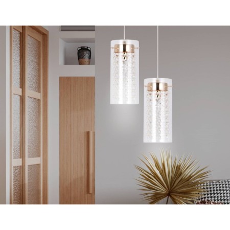 Suspended lamp with crystal Ambrella Light, Traditional, TR3660, E14, Color Gold-2