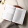 Book for recording recipes and a notebook list of purchases "for recording delicious recipes"