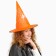 Carnival hat "Spider", Orange color