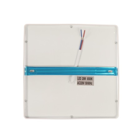 Patch LED lamp, 185x35 mm, 24 watts, 2160 lm, 6500 K, quad.-2