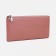 Women's wallet with lightning, pink color