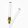 Souvenir weapon "Pachi katana" 100 cm, white with gold, on a stand