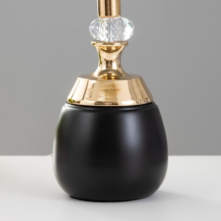 Board lamp "Leila" E27 40W black and gold 25x25x41 cm Risalux-3