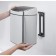 Garbage bucket Brabantia Touch Bin, Soft Touch system, polished steel color, 10 liters