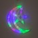 LED figure "Month" 20 × 30 cm, plastic, 220 V, glow of multi (RG/RB)