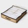 COVFR for shoes, 12 departments, 65 × 54 × 10 cm, beige color