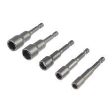 The set of beats with the end heads of the tundra, CRV, magnet, 6-8-10-12-13 x 65 mm, 5 pcs.