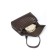 Bag Cross-Body women, genuine leather, ludor dark brown, 27x12x18 cm