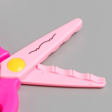 Scissors plastic relief removable blades (set 6 pcs) 12.5 cm-4