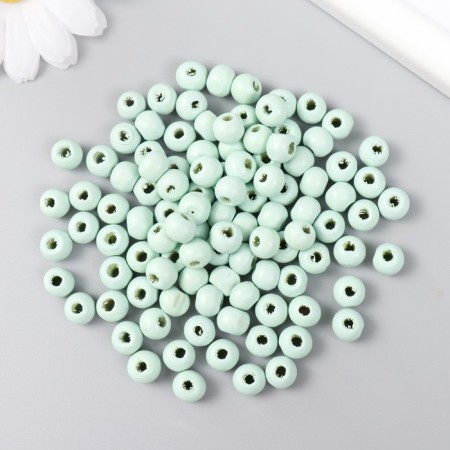 Beads for creativity "Light turquoise" D-0.8 cm, set of 20 g-1