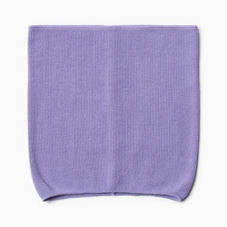 Snood for children, lilac color, size 25x26 cm-1