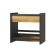 Aelita C4, 445 x 280 x 420 bench, oak woth/black