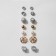 Pusets 7 pairs "For every day" set party, color mix