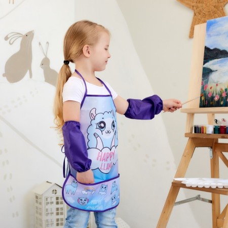 Apron with overturners Children's Ethel Lama, 49 x 39 cm-5
