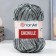 Yarn "Chenille" 100% micropoliester 90m/100g (560 gray)