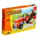 Constructor farm "Tractor with animals", 215 parts