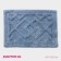 House rug of the share "Tenderness", 40 × 60 cm, blue color