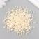 Glass beads 6/0 "cream" metallic 450 g